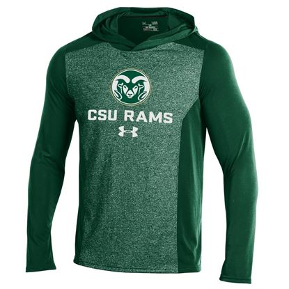 Green CSU Rams Under Armour Hoodie