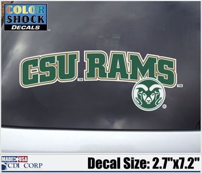 Colorado State University CSU Rams Green Decal