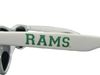 White Colorado State University Rams Campus Sunglasses