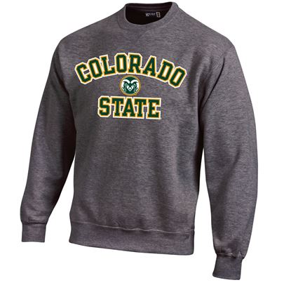 Charcoal Big Cotton Colorado State University Gear Hood