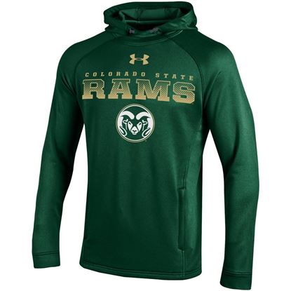 Green Colorado State Rams Under Armour Hoodie