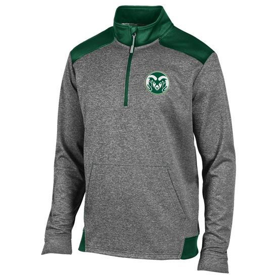 Green/Grey Colorado State University Champion 1/4 Zip