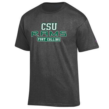 Granite Heather Colorado State Fort Collins Champion Tee