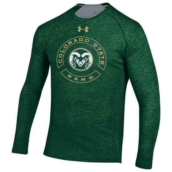 Green Colorado State Rams Long Sleeve Under Armour Shirt