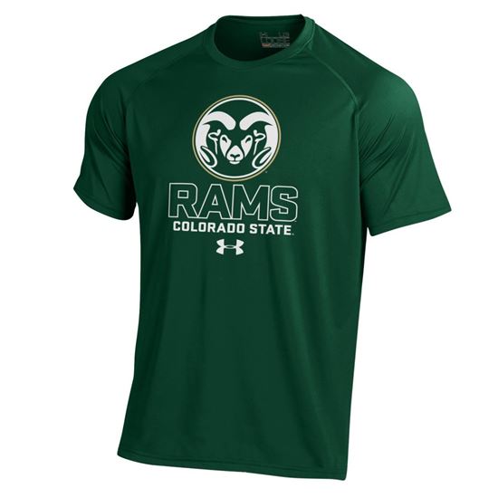 Green Colorado State Rams Under Armour Tee