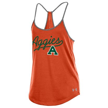 Orange Colorado State Under Armour Strap Tank