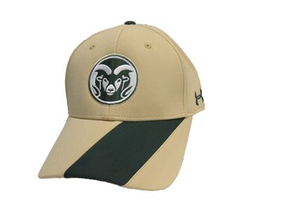 Gold Sideline Stripe Fit Colorado State Rams - Large/XLarge