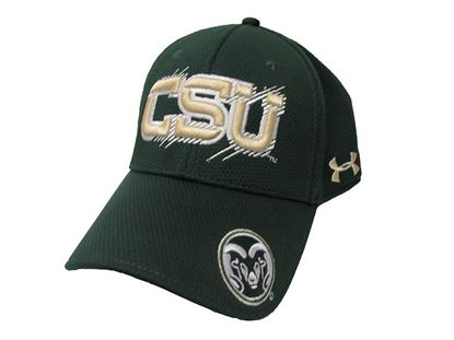 Green Colorado State CSU Under Armour Hat - L/XL