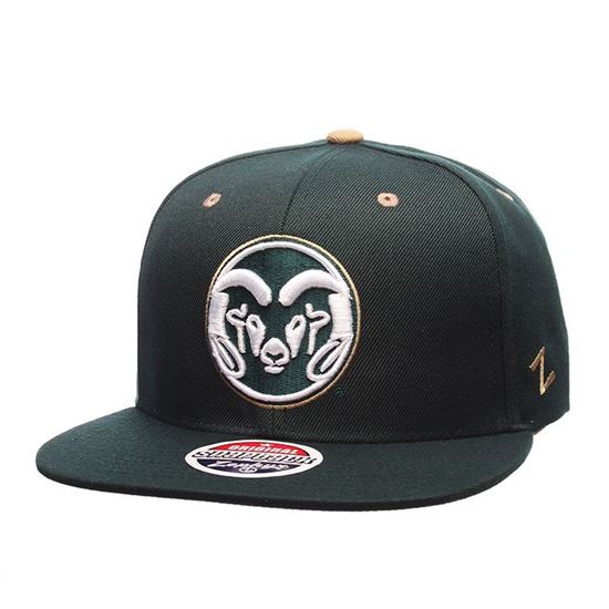 Green Colorado State Rams Zephyr Snapback