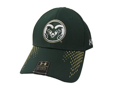 Green Colorado State Under Armour Hat - L/XL