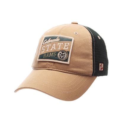 Khaki/Green Colorado State University Flag Zephyr Hat