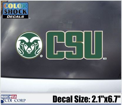 Colorado State University Ram CSU Decal