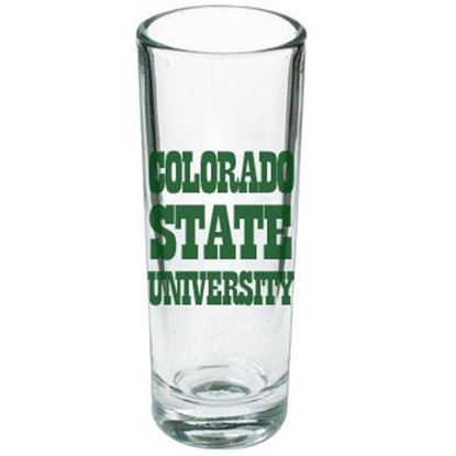 Colorado State University Shooter Glass