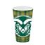 Colorado State University Tartan Glass