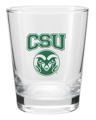 CSU 1 OZ Colorado State University Glass