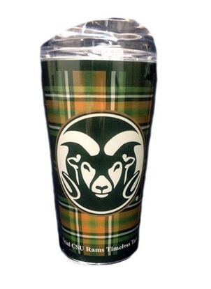 16 OZ Colorado State University Tartan Tumbler