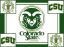 Colorado State University Ram Head Afghan